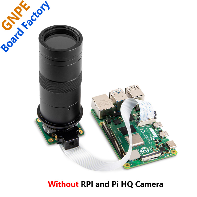 100X กล้องจุลทรรศน์อุตสาหกรรมเ - Raspberry Pi Hq Camera Microscope Lens บทวิจารณ์และราคา