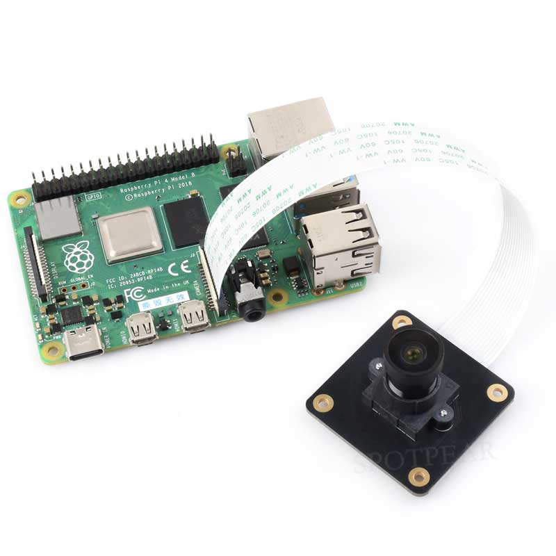 โมดูลกล้อง Raspberry Pi Global - Raspberry Pi Global Shutter Camera Imx296 บทวิจารณ์และราคา
