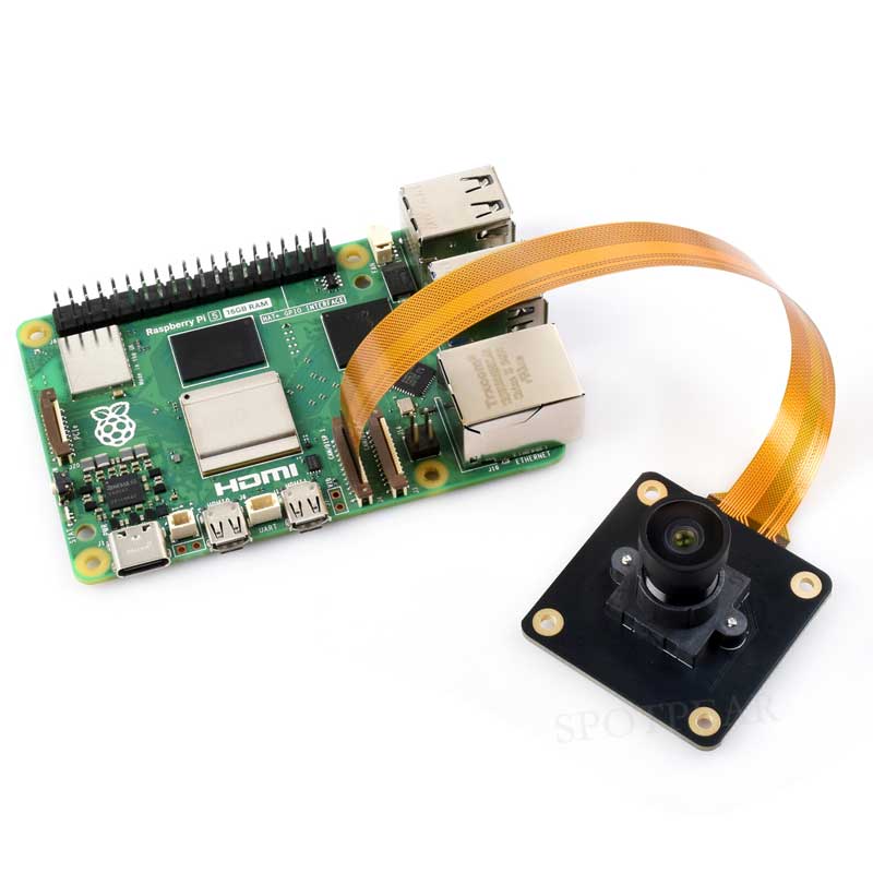 โมดูลกล้อง Raspberry Pi Global - Raspberry Pi Global Shutter Camera Imx296 บทวิจารณ์และราคา