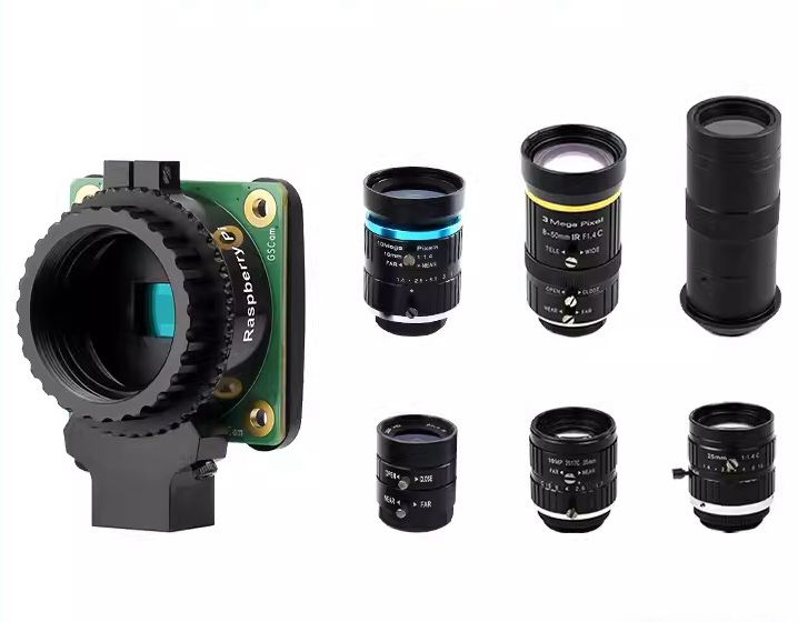 โมดูลกล้อง Raspberry Pi Global - Raspberry Pi Global Shutter Camera Imx296 บทวิจารณ์และราคา