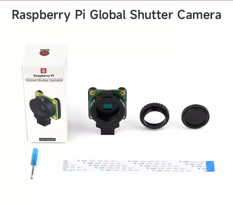 โมดูลกล้อง Raspberry Pi Global - Raspberry Pi Global Shutter Camera Imx296 บทวิจารณ์และราคา