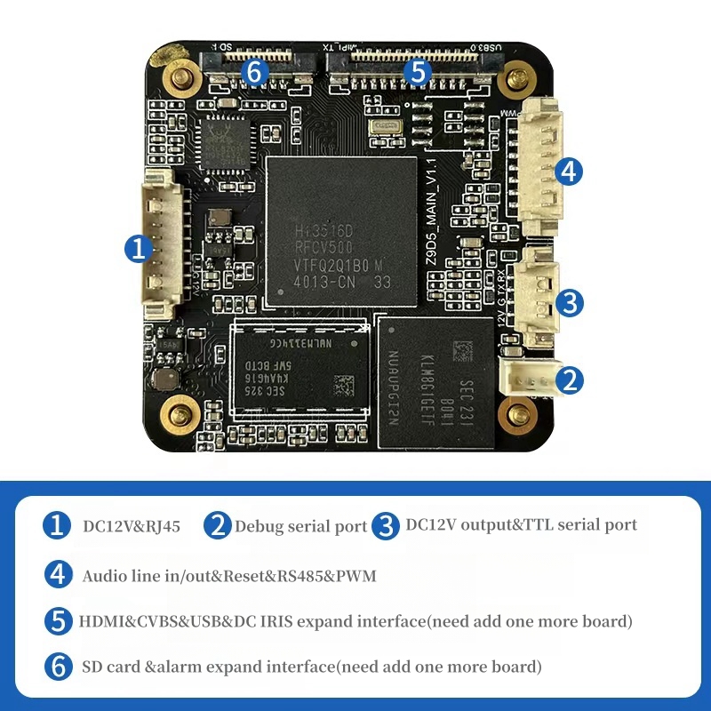 โมดูลกล้อง DV500 IMX585 4K sta - Imx585 Ultra Low Light Camera Module บทวิจารณ์และราคา